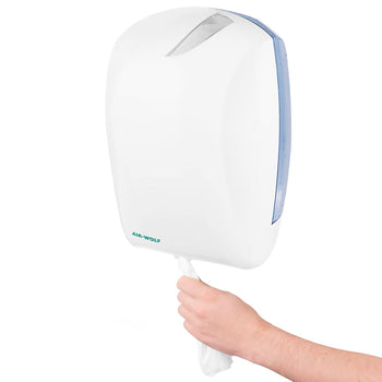 AIR-WOLF | Dozownik ręczników w rolce - ABS plastik - biały - Prime Gastro
