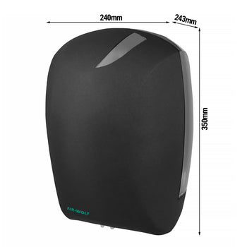 AIR-WOLF | Dozownik ręczników w rolce - ABS plastik - antracytowy - Prime Gastro