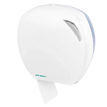 AIR-WOLF | Dozownik dużych rolek papieru toaletowego - na 1 dużą rolkę do 290 mm - tworzywo ABS - biały - Prime Gastro