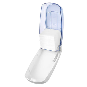 AIR-WOLF | Dozownik papieru toaletowego - do 500 pojedynczych arkuszy - Tworzywo ABS - Biały - Prime Gastro