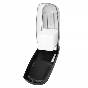 AIR-WOLF | Dozownik papieru toaletowego - do 500 pojedynczych arkuszy - tworzywo ABS - antracytowy - Prime Gastro