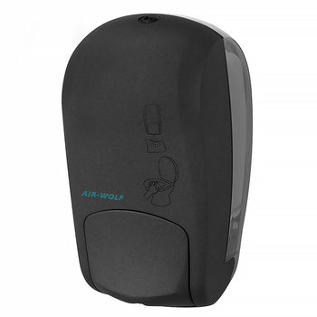 AIR-WOLF | Środek do czyszczenia muszli klozetowej z przyciskiem - 1000ml - ABS plastik - antracyt - Prime Gastro