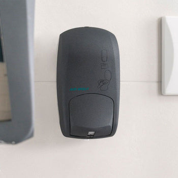 AIR-WOLF | Środek do czyszczenia muszli klozetowej z przyciskiem - 1000ml - ABS plastik - antracyt - Prime Gastro