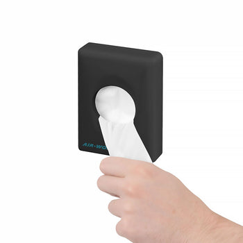 AIR-WOLF | Dozownik torebek sanitarnych na maksymalnie 25 woreczków sanitarnych - tworzywo ABS - antracytowy - Prime Gastro