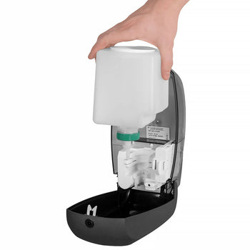 AIR-WOLF | Dozownik mydła z czujnikiem - 1200ml - ABS plastik - antracytowy - Prime Gastro