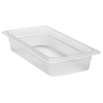 (6 sztuk) CAMBRO | Pojemniki GN z polipropylenu 1/3 - mleczne - wysokość: 65 mm - Prime Gastro