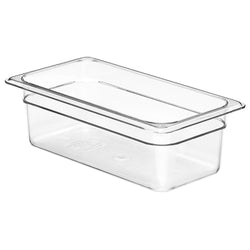 (6 sztuk) CAMBRO | CAMWEAR® - Pojemnik z poliwęglanu GN 1/3 - Przezroczysty - Głębokość: 100 mm