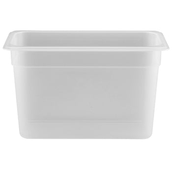 (6 sztuk) CAMBRO | Pojemniki GN z polipropylenu 1/3 - mleczne - wysokość: 200 mm - Prime Gastro