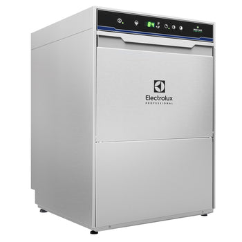 ELECTROLUX | Dwuścienna zmywarka do szkła - cyfrowa - 3,3 kW - z detergentem, nabłyszczaczem & pompą spustową - Prime Gastro