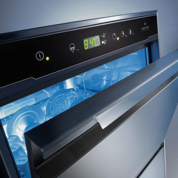 ELECTROLUX | Dwuścienna zmywarka do szkła - cyfrowa - 3,3 kW - z detergentem, nabłyszczaczem & pompą spustową - Prime Gastro