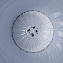 GASTRO - COOL | Chłodziarka imprezowa / pojemnik chłodniczy - 71 litrów - szklana pokrywa & kółka - czarna