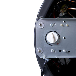 GASTRO - COOL | Chłodziarka imprezowa / pojemnik chłodniczy - 71 litrów - szklana pokrywa & kółka - czarna