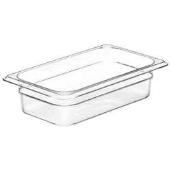 (6 sztuk) CAMBRO | Camview® - pojemnik GN z kopolimeru 1/4 - przezroczysty - wysokość: 65 mm - nie zawiera BPA