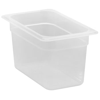 CAMBRO | (6 sztuk) GN pojemnik z polipropylenu GN 1/4 - mleczny - głębokość: 150mm - Prime Gastro