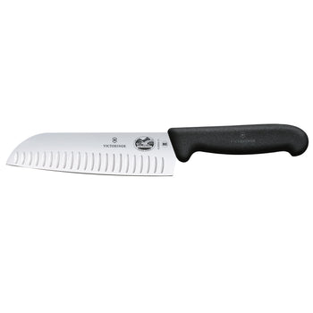 VICTORINOX | FIBROX - Santoku ze żłobieniami - Ostrze: 170 mm - Prime Gastro