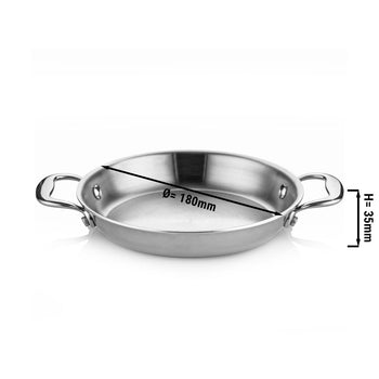 Patelnia do Omletów - Ø 18 cm - Prime Gastro