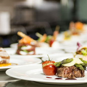 Trójwarstwowa patelnia do smażenia z miedzi - trójwarstwowa konstrukcja ze stali nierdzewnej, aluminium & miedzi - Ø 200 mm - Prime Gastro