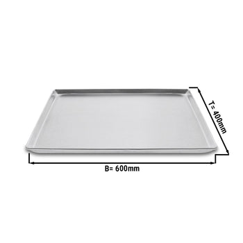 blacha ekspozycyjna wykonana z aluminium - 600 x 400 x 20 mm | taca ekspozycyjna | taca prezentacyjna | taca na ciasto | taca na ciasto | taca na ladę | Taca | taca na ciasto - Prime Gastro