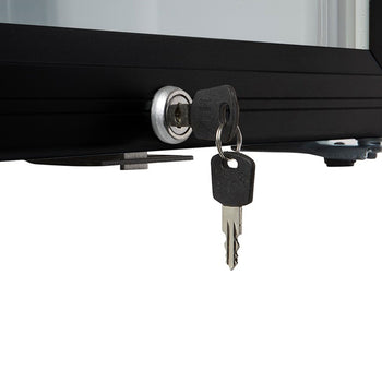 GASTRO-COOL | Zamrażarka minibarowa - 51 litrów - z 1 szklanymi drzwiami - czarna - Prime Gastro