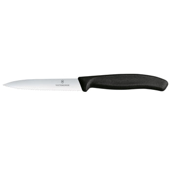 VICTORINOX | SWISS CLASSIC - Nóż do obierania z ząbkowaną krawędzią - Ostrze: 100 mm - Prime Gastro