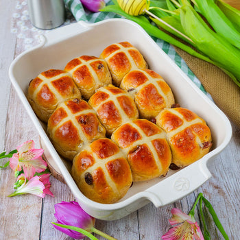 (6 sztuk) PEUGEOT | APPOLIA - Naczynie ceramiczne do zapiekania - prostokątne - ecru - 220mm - Prime Gastro