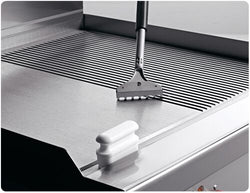 Elektryczna płyta grillowa - 9,6 kW - Gładka i Ryflowana