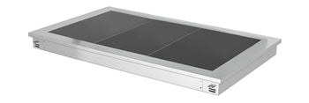 Płyta grzewcza wbudowana - 1,1m - 3x GN 1/1 - Prime Gastro