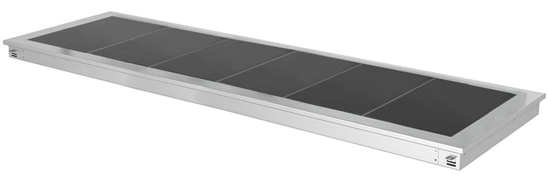 Płyta grzewcza wbudowana - 2,1m - 6x GN 1/1