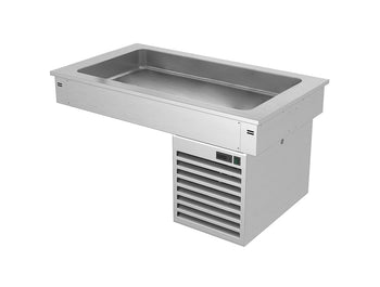 Wanna chłodnicza wbudowana - 1,1m - +2 ~ +8 °C - 3x GN 1/1 - Prime Gastro