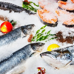 Wbudowana wanna do ekspozycji na lodzie - 2,1m - 6x GN 1/1