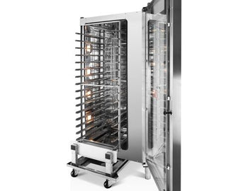 Wózek półkowy z uchwytem na blachę - dla 16x EN 600x400 - dla BB1646GW-TP - Prime Gastro