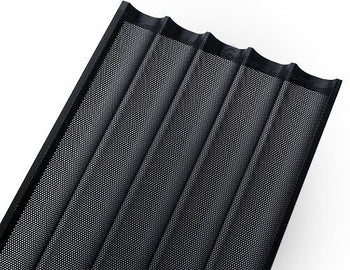 Blacha do pieczenia bagietek – aluminium – EN 600x400 – pokryta teflonem - Prime Gastro