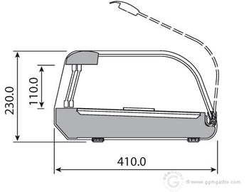 Witryna chłodnicza na talerze Premium PLUS - Prime Gastro