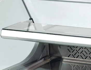 (WYPRZEDAŻ) Półka szklana pośrednia 1,86 m - Prime Gastro