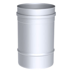 Gładka rura ze stali nierdzewnej - długość: 0,25 m - Ø 350 mm