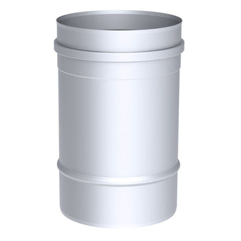 Gładka rura ze stali nierdzewnej - długość: 0,25 m - Ø 400 mm - Prime Gastro