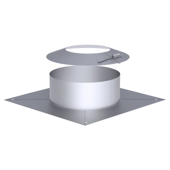 Pokrywa głowicy + kołnierz pogodowy Ø 200 mm - Prime Gastro