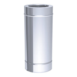 Gładka rura ze stali nierdzewnej - Długość: 500 mm - Ø 350 mm