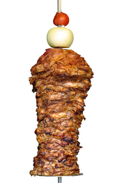 Szpikulec do grillowania gyrosa/kebabu z 4 palnikami i silnikiem dolnym