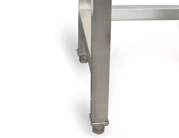 Blok do krojenia wykonany ze stali nierdzewnej | tworzywa sztucznego - 500x500mm - Prime Gastro