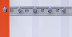 Kurtyna lamelowa do chłodni - 1,09 m x 1,98 m / maksymalnie do - 30°C