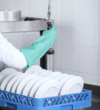 Prysznic z jednym otworem 9000 - z kranem i 2 zaworami mieszającymi - Prime Gastro