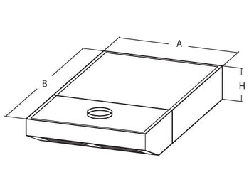 Pokrywa do pieca do pizzy – odpowiednia do modeli PEZ630, PEZ630#2 i PDZ630 - Prime Gastro