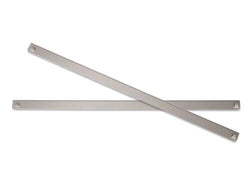 Szyny ze stali nierdzewnej - 1x lewa i 1x prawa (650mm)