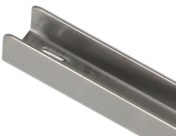 Szyny ze stali nierdzewnej - 1x lewa & 1x prawa - 545 mm - z plastikowym rusztem wsparciem - 530x550 mm