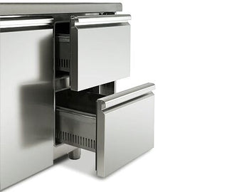 Szafka szufladowa składająca się z: 2x 1/2 - Prime Gastro