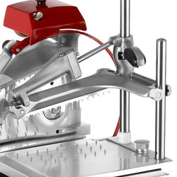 Rustykalna maszyna z kołem zamachowym - Ostrze: Ø 300 mm - Czerwony