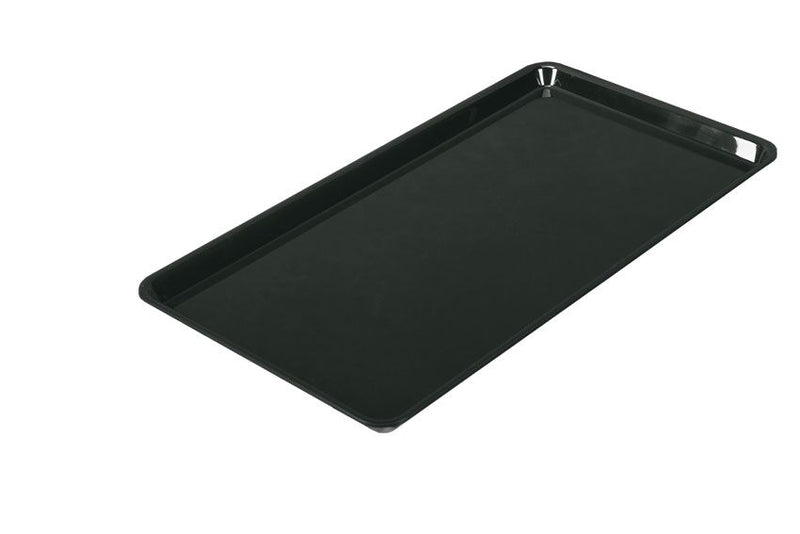 Prostokątna taca prezentacyjna - 600x400x20mm - Czarny