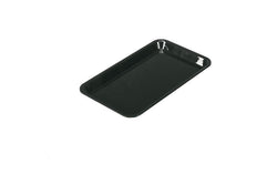 Prostokątna taca prezentacyjna GN 1/4 - Czarny - Bez BPA - 265 x 162 x 17 mm | Talerz ekspozycyjny | Talerz na ladę | Talerz na ciasto | Talerz na ladę | Talerz na mięso | Taca | Talerz na ciasto
