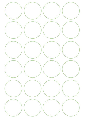 (24 szt.) Etykiety/naklejki na butelki do wyciskania i dozowania - Prime Gastro